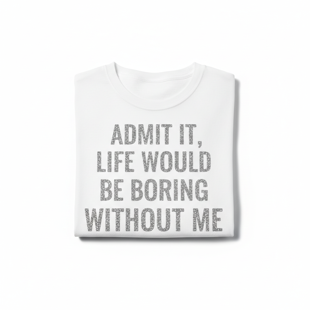 Admit It Life Would Be Bored Without Me